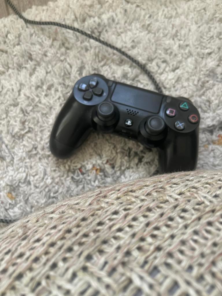 Sony PlayStation 4 DualShock 4 Controller Zwart, Gebruikt, Ophalen of Verzenden, Controller, PlayStation 4