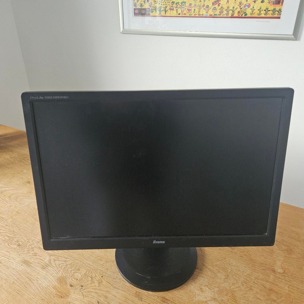 Ilyama ProLite XB2485WSU 24" monitor, Computers en Software, Monitoren, Ingebouwde speakers, Full HD, Liyama, 60 Hz of minder