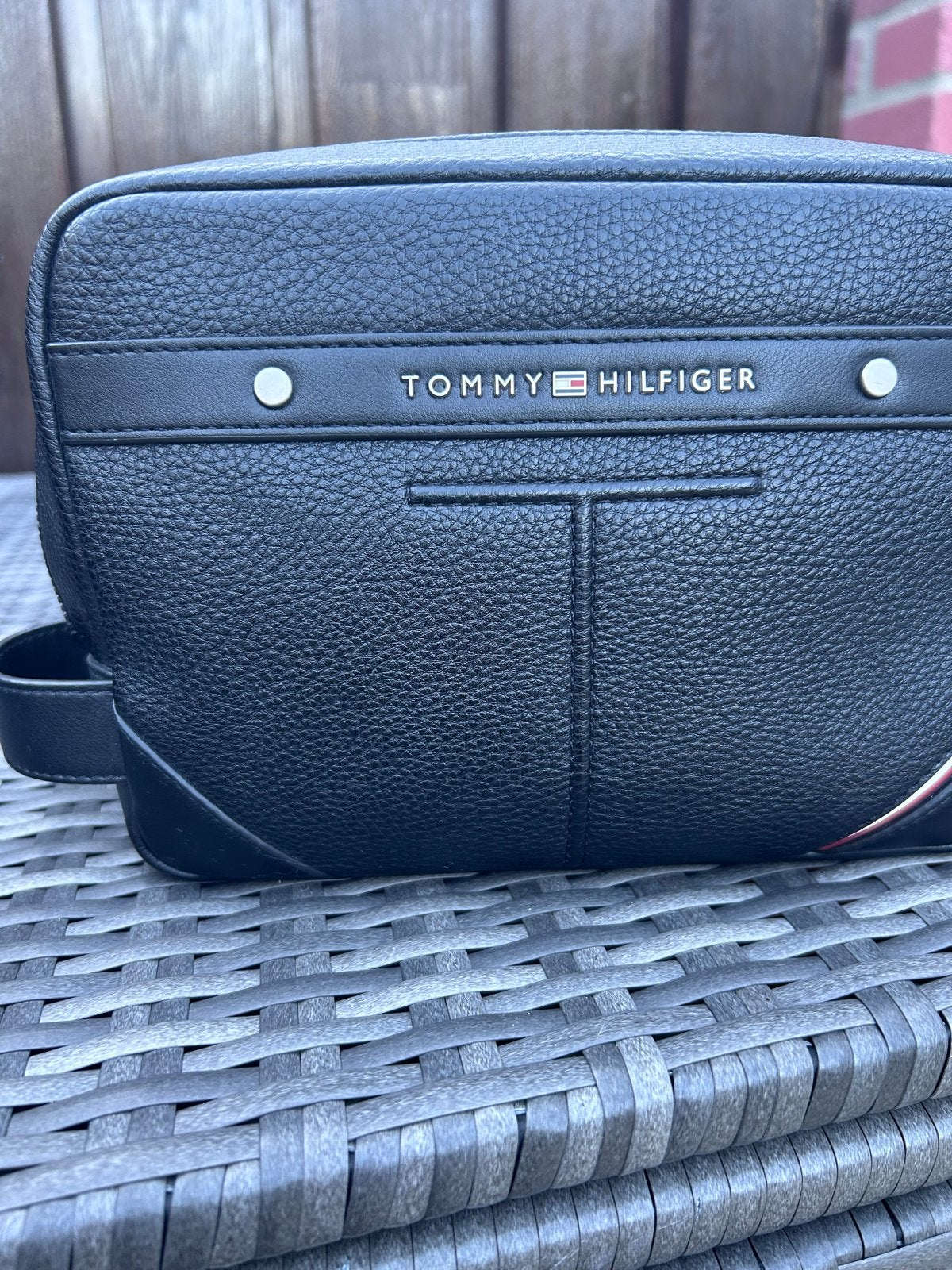 Tommy Hilfiger toilettas - Zo goed als nieuw, Ophalen of Verzenden, Zo goed als nieuw, Zwart, Heer of Dame