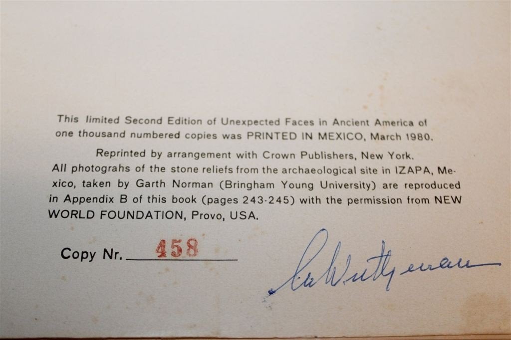 Precolumbiaans Amerika — Gesigneerd Nr. 458 van 1000, Ophalen of Verzenden, Gelezen, Noord-Amerika