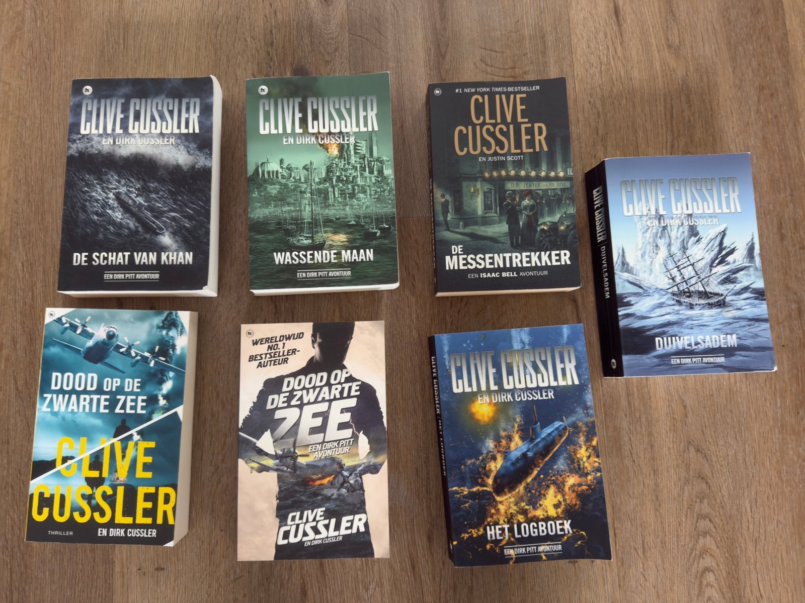 Clive Cussler leesboeken, Ophalen of Verzenden