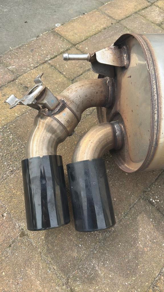 Te koop bmw F31 uitlaat met onderkant bumper F31, Auto-onderdelen, Ophalen, Gebruikt, BMW