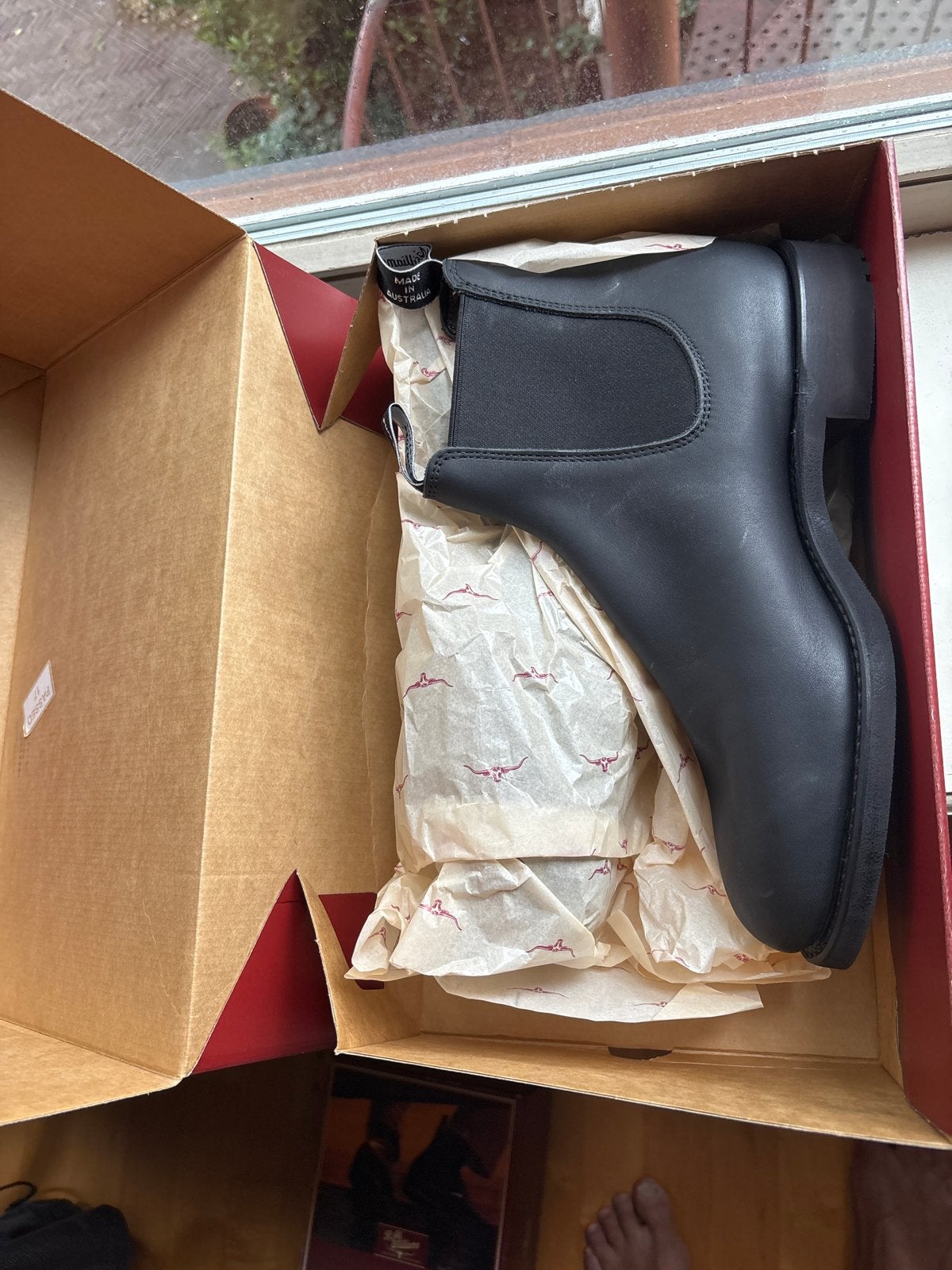 R.M. Williams Chelsea Boots - Zwart, Maat 45, Kleding | Heren, Ophalen of Verzenden, Nieuw, Zwart, Boots