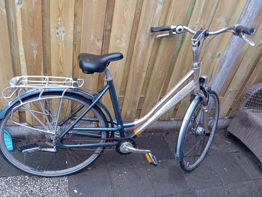 Batavus damesfiets met lage instap, Velgrem, Batavus, Ophalen of Verzenden, 50 tot 53 cm