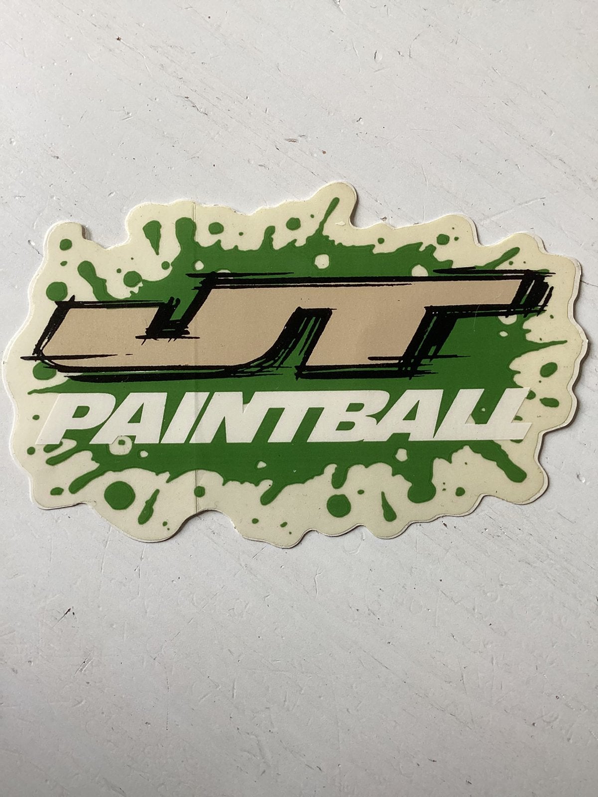 Sticker JT Paintball, Verzenden, Zo goed als nieuw