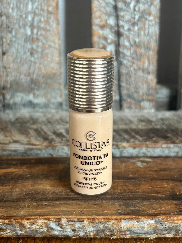 Collistar Mini Unico Youth Essence Foundation 1N, Gehele gezicht, Beige, Ophalen of Verzenden, Zo goed als nieuw