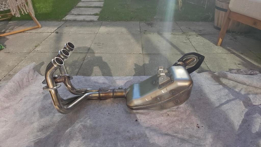 Yamaha MT-09 originele uitlaat - z.g.a.n., Ophalen, Gebruikt