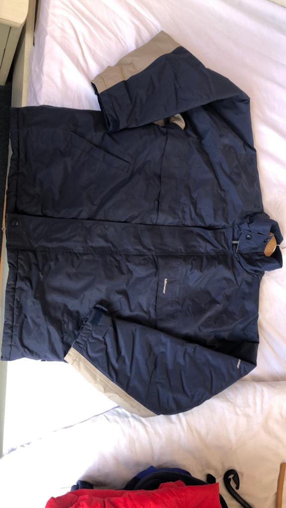 Winterjas Bjornson in nette staat L/Xl, Ophalen of Verzenden, Zo goed als nieuw, Maat 56/58 (XL), Blauw