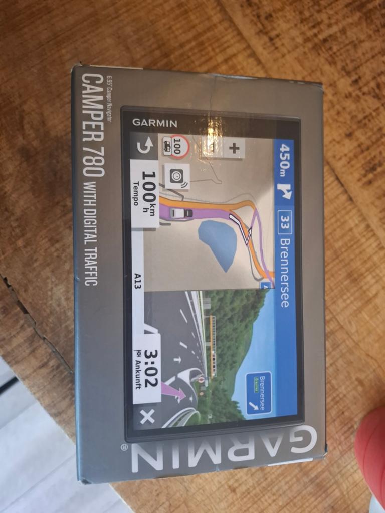 Garmin camper 780 with digital traffic navigatie, Ophalen of Verzenden, Gebruikt