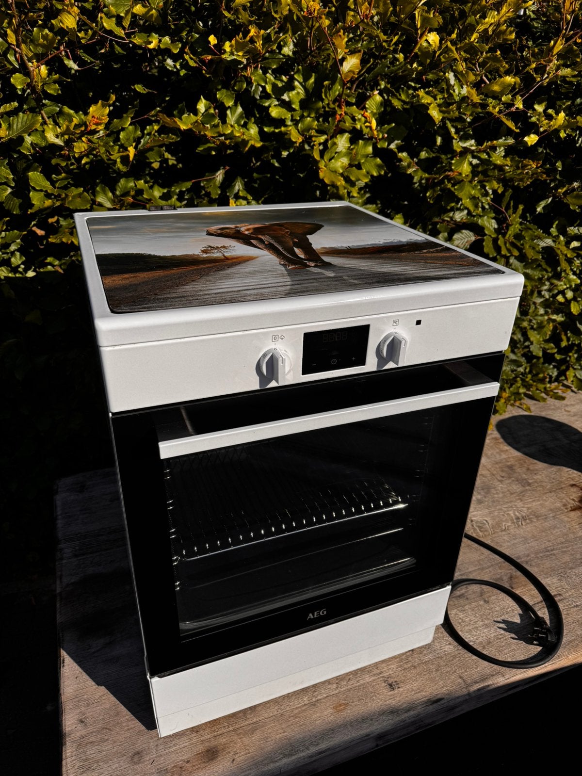 Aeg oven inductie kookplaat, Ophalen of Verzenden, Zo goed als nieuw, Minder dan 45 cm