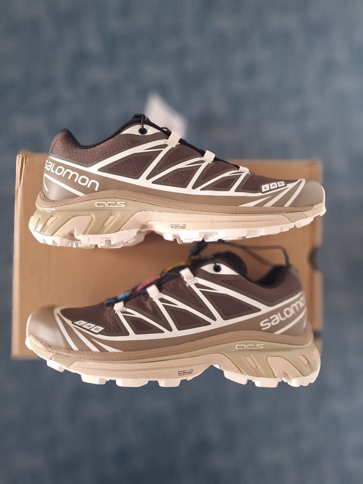 Salomon XT-6 - Kangeroo Sneaker - Meerdere maten beschikbaar, Ophalen of Verzenden, Nieuw, Bruin, Sneakers of Gympen