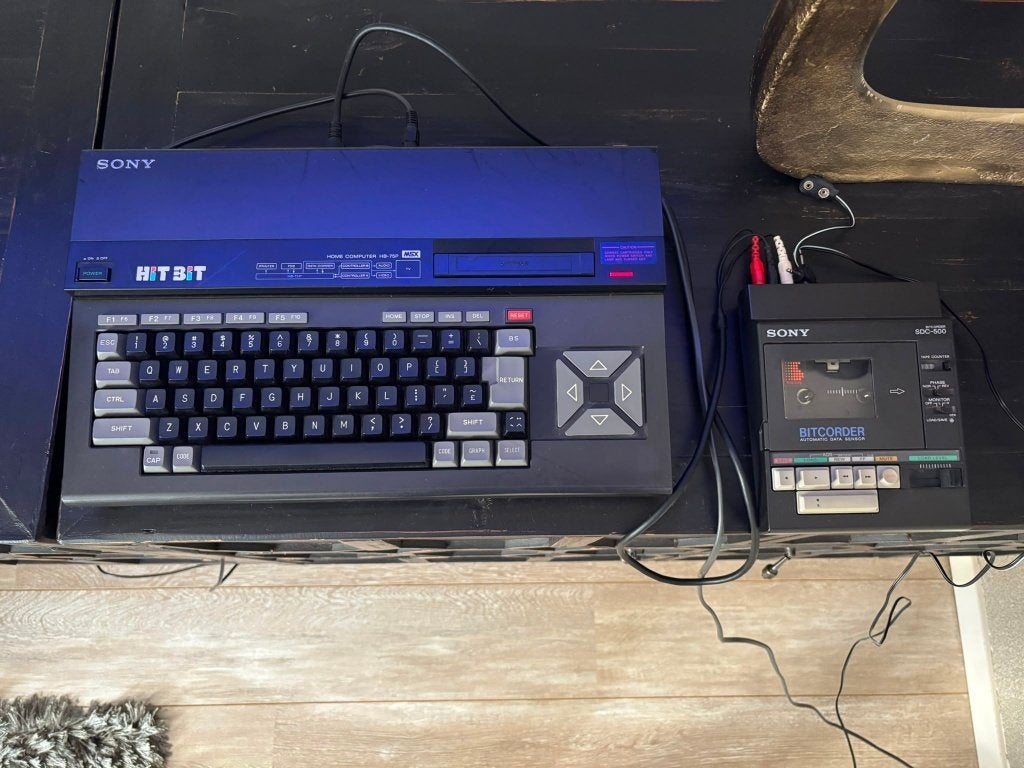 Sony HitBit HB-75P MSX computer set, Ophalen of Verzenden, Overige merken