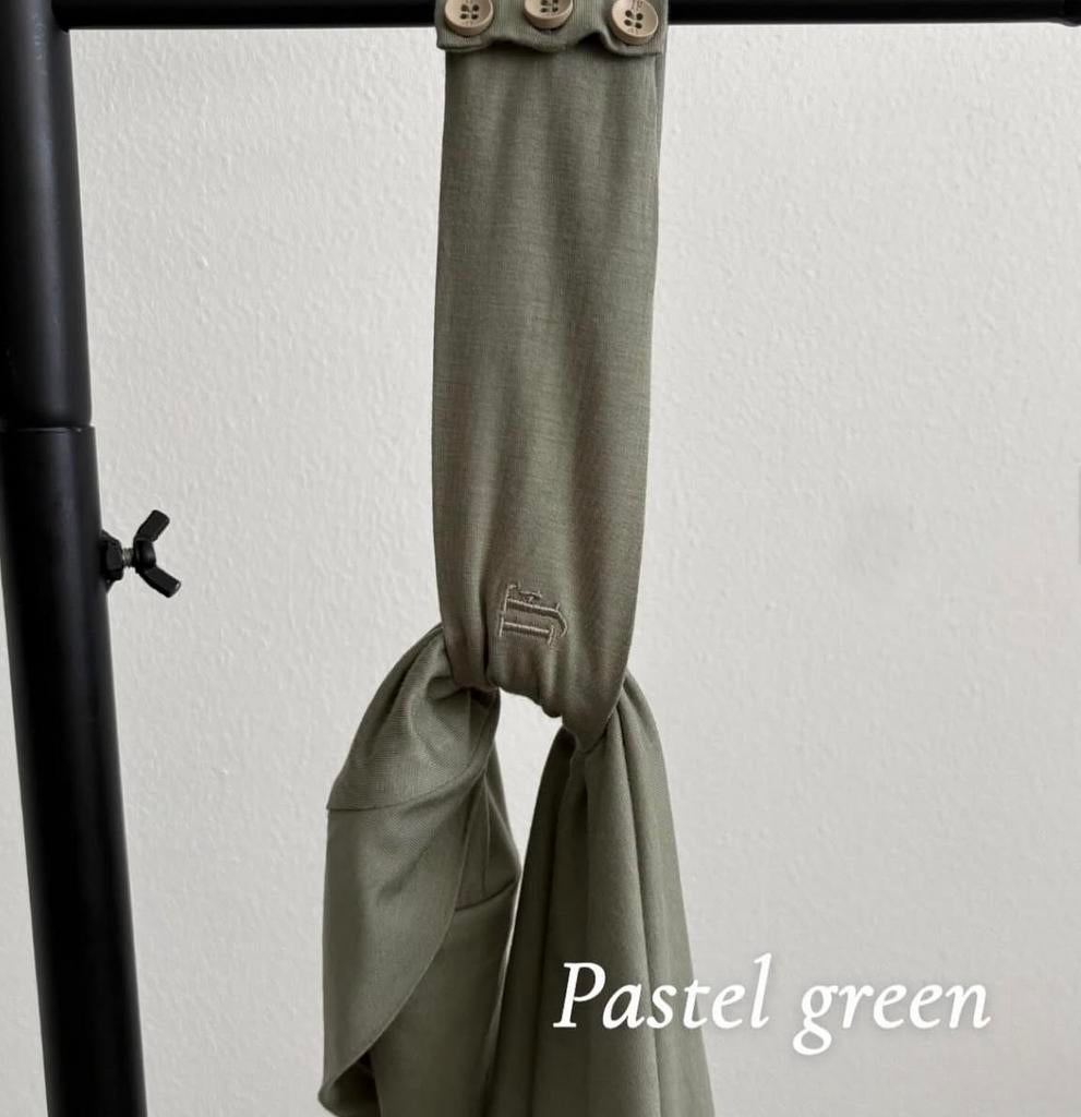 Pastelgroene instant hijab  bamboo jersey nieuw!, Kleding | Dames, Mutsen, Sjaals en Handschoenen, Ophalen of Verzenden, Nieuw