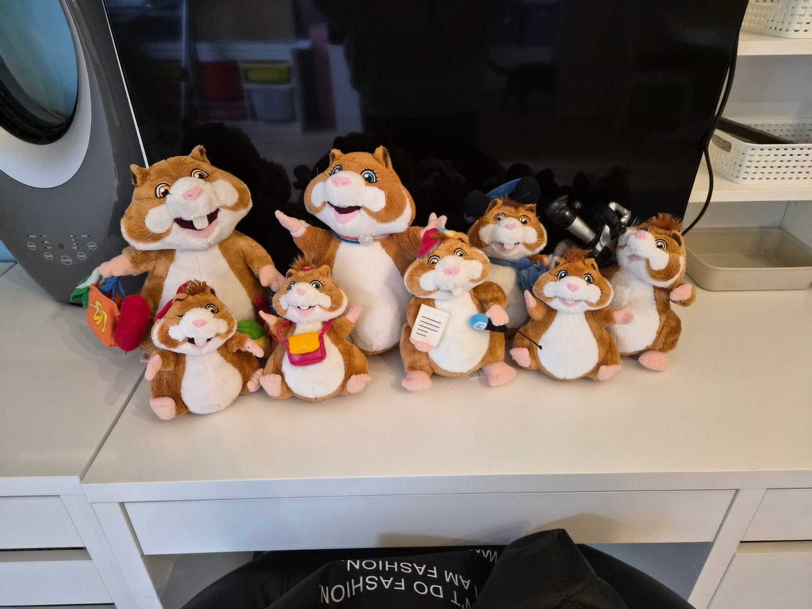 Complete set oudere Albert Heijn hamsters, Gebruikt, Albert Heijn, Hamster, Ophalen of Verzenden