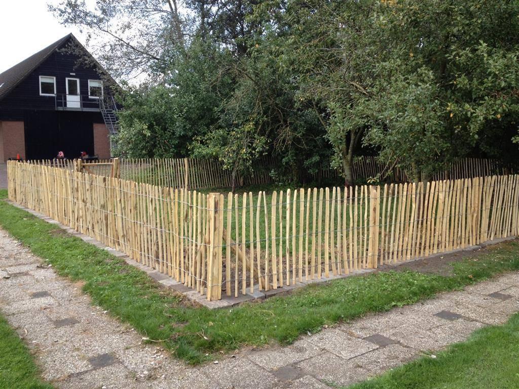 Kastanje schapenhek 90, 105 en 120 cm hoog/4,60 lang!!