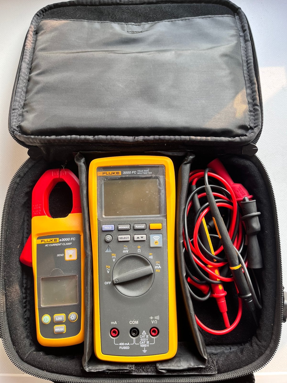Fluke 3000 FC Set – Zo goed als nieuw!, Ophalen of Verzenden, Zo goed als nieuw, Multimeter