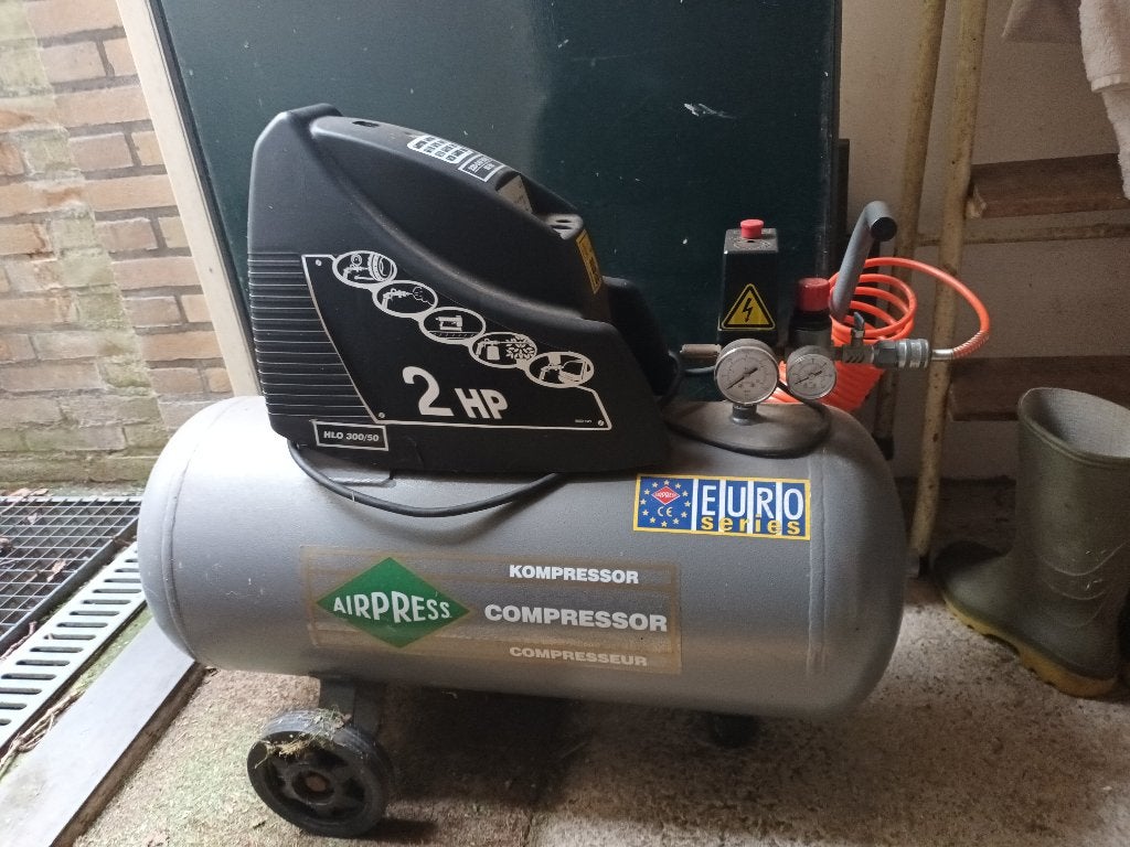 compressor, Ophalen, Mobiel, Gebruikt, 6 tot 10 bar
