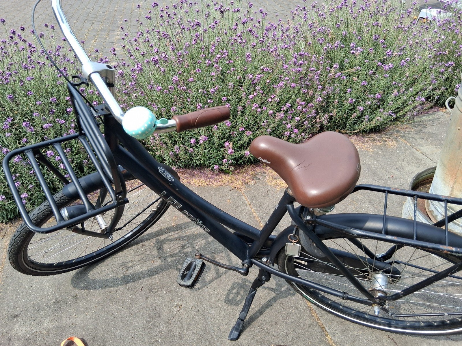 Stevige transportfiets met voordrager en versnellingen, Fietsen en Brommers, Overige merken, Versnellingen, Ophalen of Verzenden