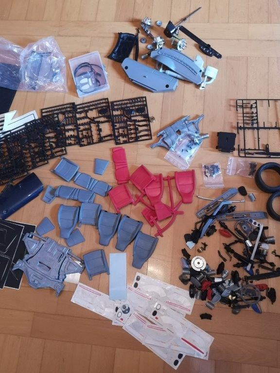 Bulkonderdelen Pocher-modellen in schaal 1/8 voor Porsche 99, Ophalen of Verzenden, Zo goed als nieuw, 1:5 t/m 1:8, Auto