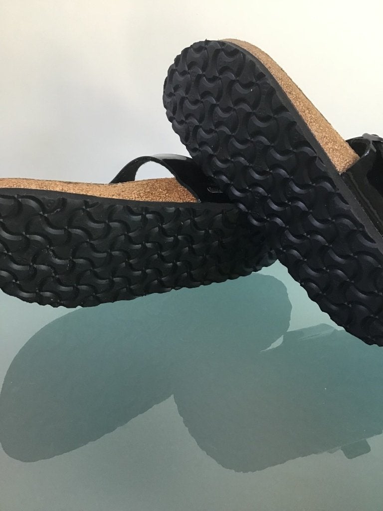 Birkenstock Gizeh 38 | Nieuw zwart | Gratis verzenden, Kleding | Dames, Schoenen, Slippers, Verzenden, Zwart, Nieuw