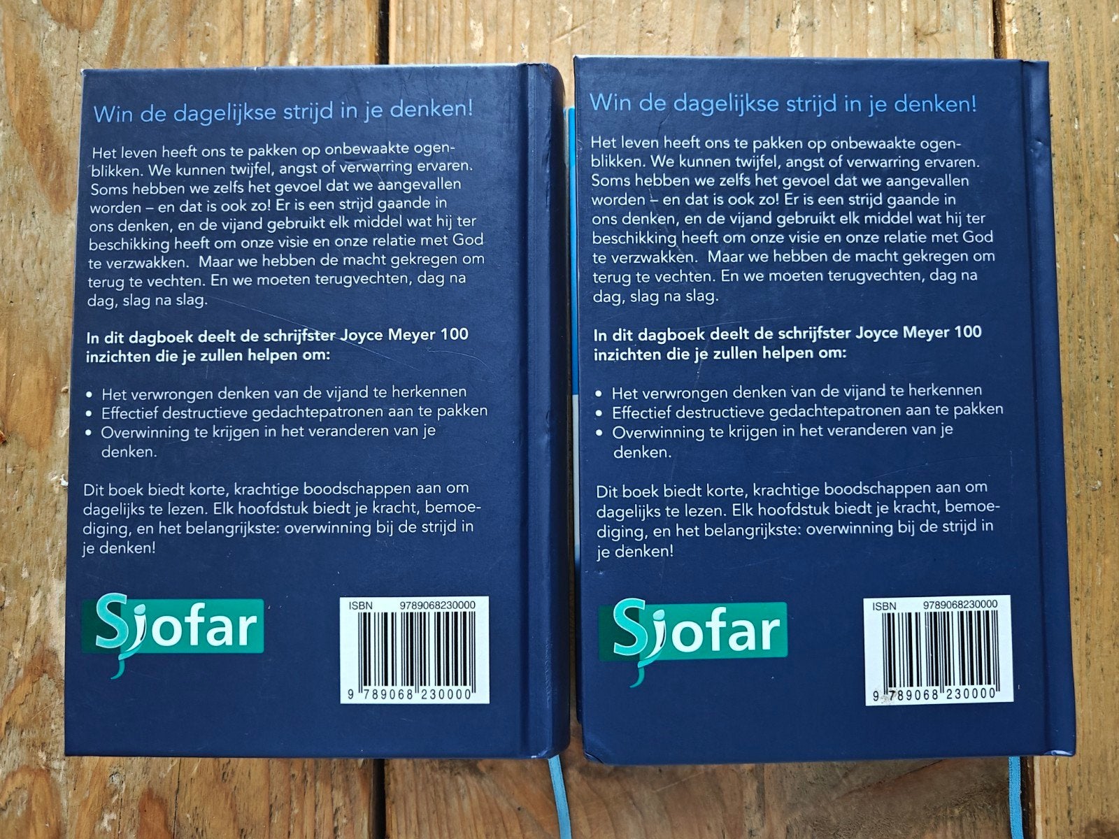 Strijd in je denken.   Dagboek., Boeken, Ophalen of Verzenden, Zo goed als nieuw