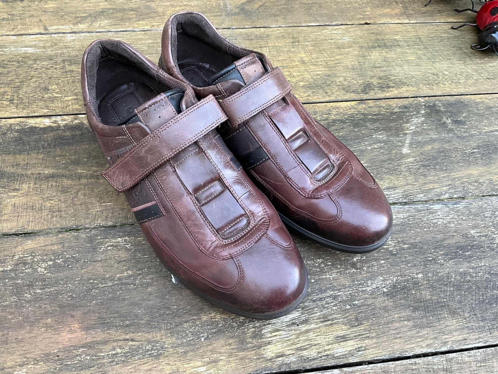 Herenschoenen Ecco maat 45, Ophalen of Verzenden, Zo goed als nieuw, Bruin