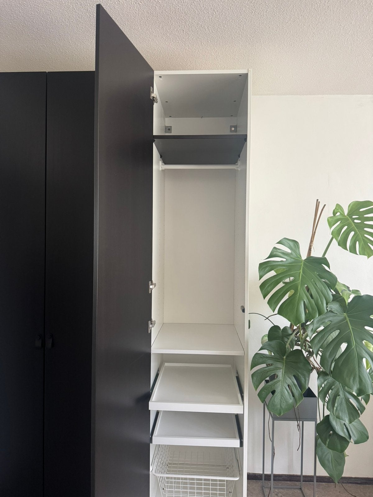 Ikea kast 50x58x236 hang en leg, Huis en Inrichting, Gebruikt, 200 cm of meer, 50 tot 100 cm, Overige houtsoorten