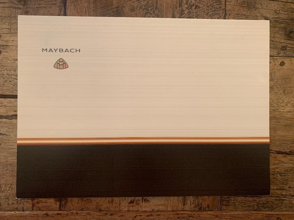 Introductie map brochure folder Mercedes-Benz Maybach 2004, Nieuw, Maybach, Mercedes, Ophalen of Verzenden
