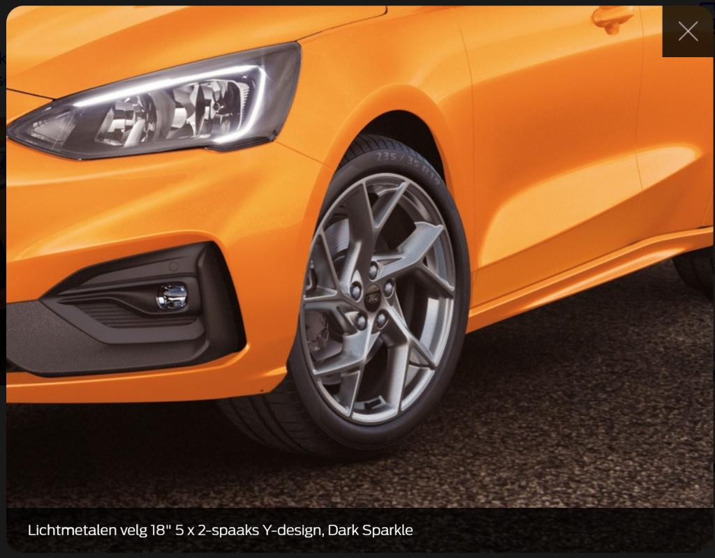 Ford Focus velgen 18 inch 5x108 ST-line ST NIEUW Origineel, Ophalen, 18 inch, Velg(en), Ford