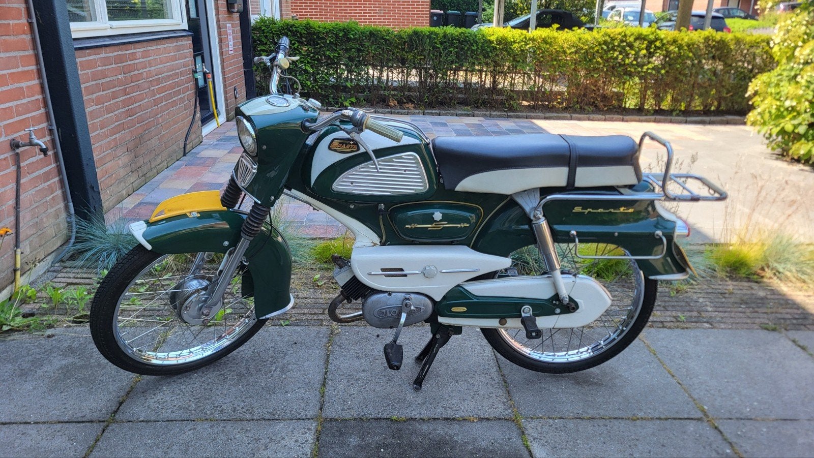 Sparta GI50 Sport 1965, Fietsen en Brommers, Brommers | Oldtimers, Ophalen, Sparta, Maximaal 45 km/u, 2 versnellingen