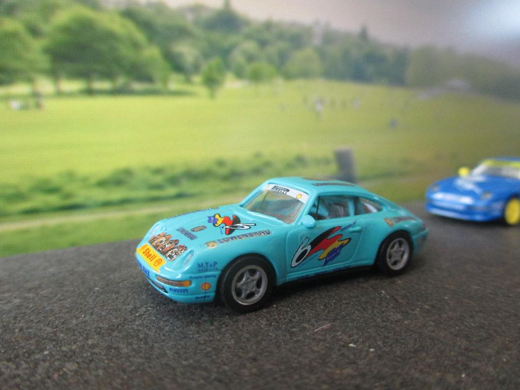 Porsche 993 911 Carrera Euromodell Porsche Cup #6 Löwenbräu, Ophalen of Verzenden, Nieuw, Auto, Overige merken