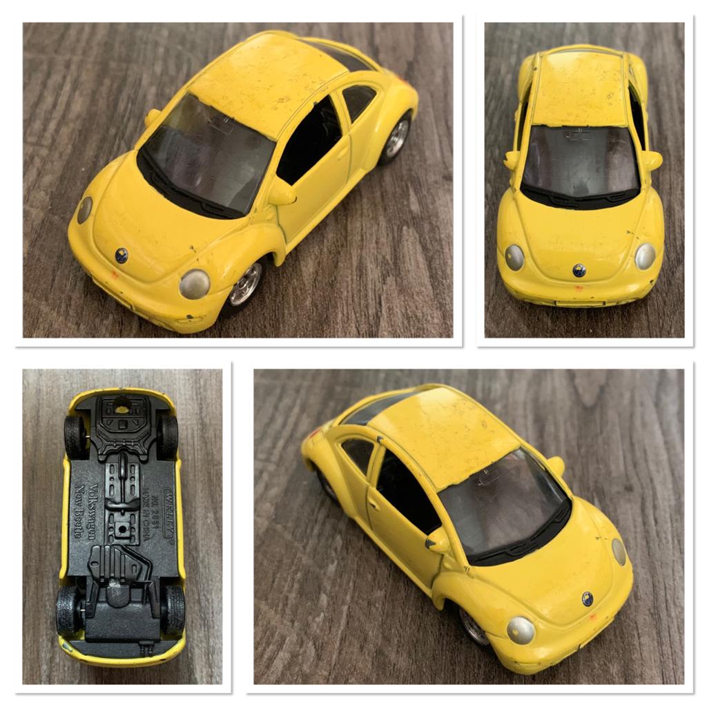 VolksWagen New Beatle (Welly), Hobby en Vrije tijd, Modelauto's | 1:87, Ophalen of Verzenden