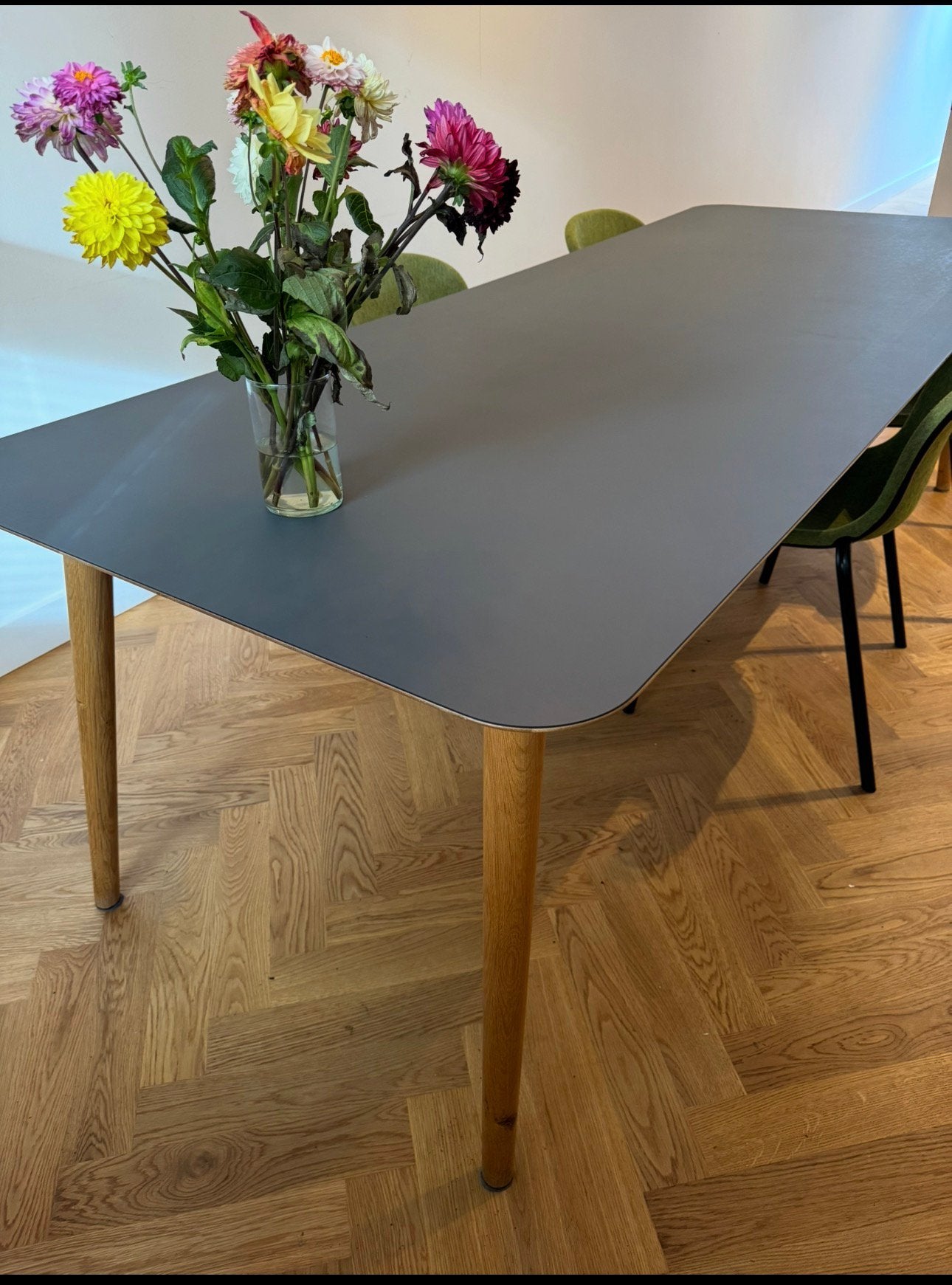 Sav&Øske Olger eettafel 260 x 100 | Fenix Grigio | Eiken, Huis en Inrichting, Tafels | Eettafels, 100 tot 150 cm, 200 cm of meer
