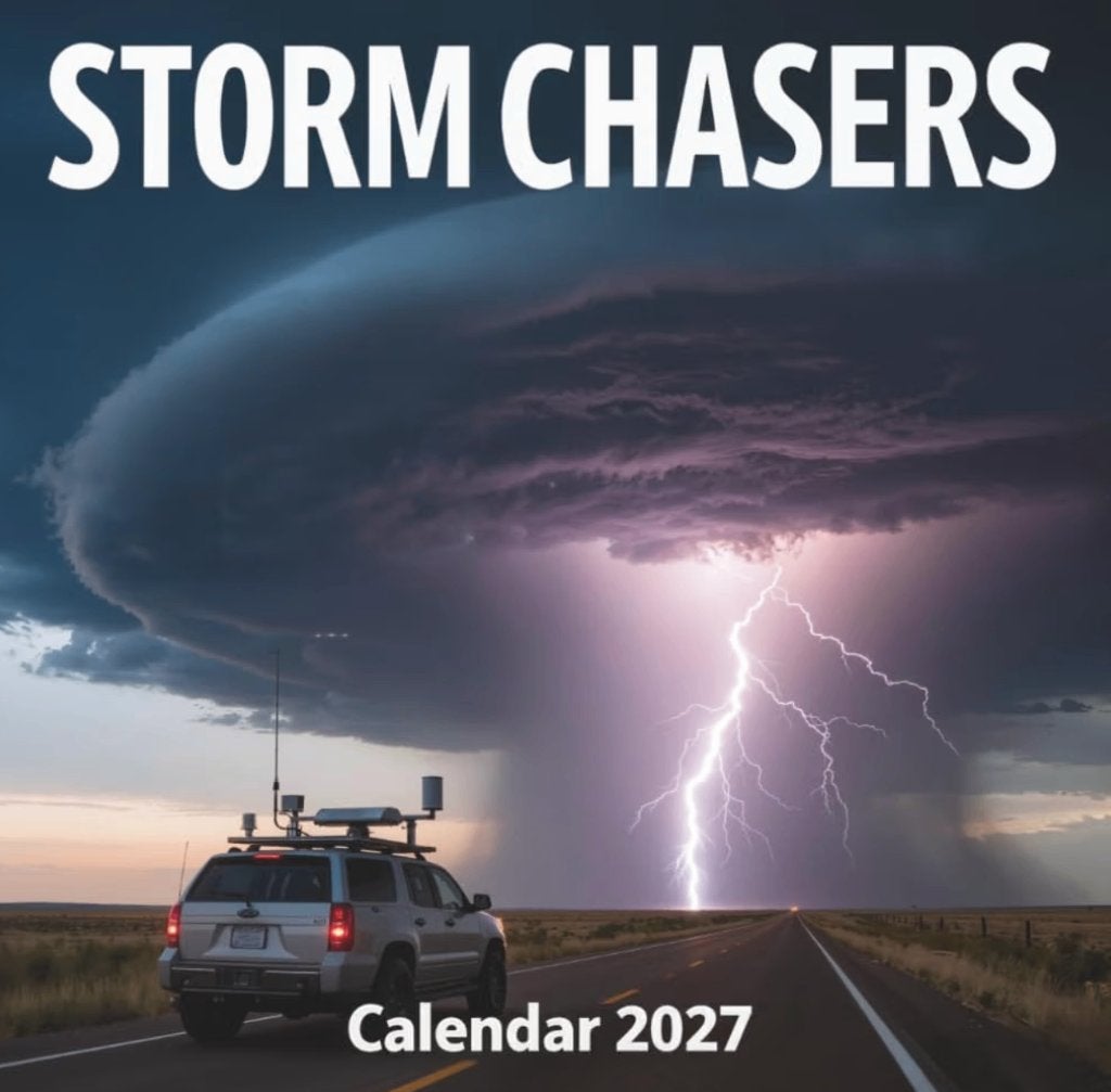 Storm Chasers Kalender 2027, Verzenden, Maandkalender, Nieuw