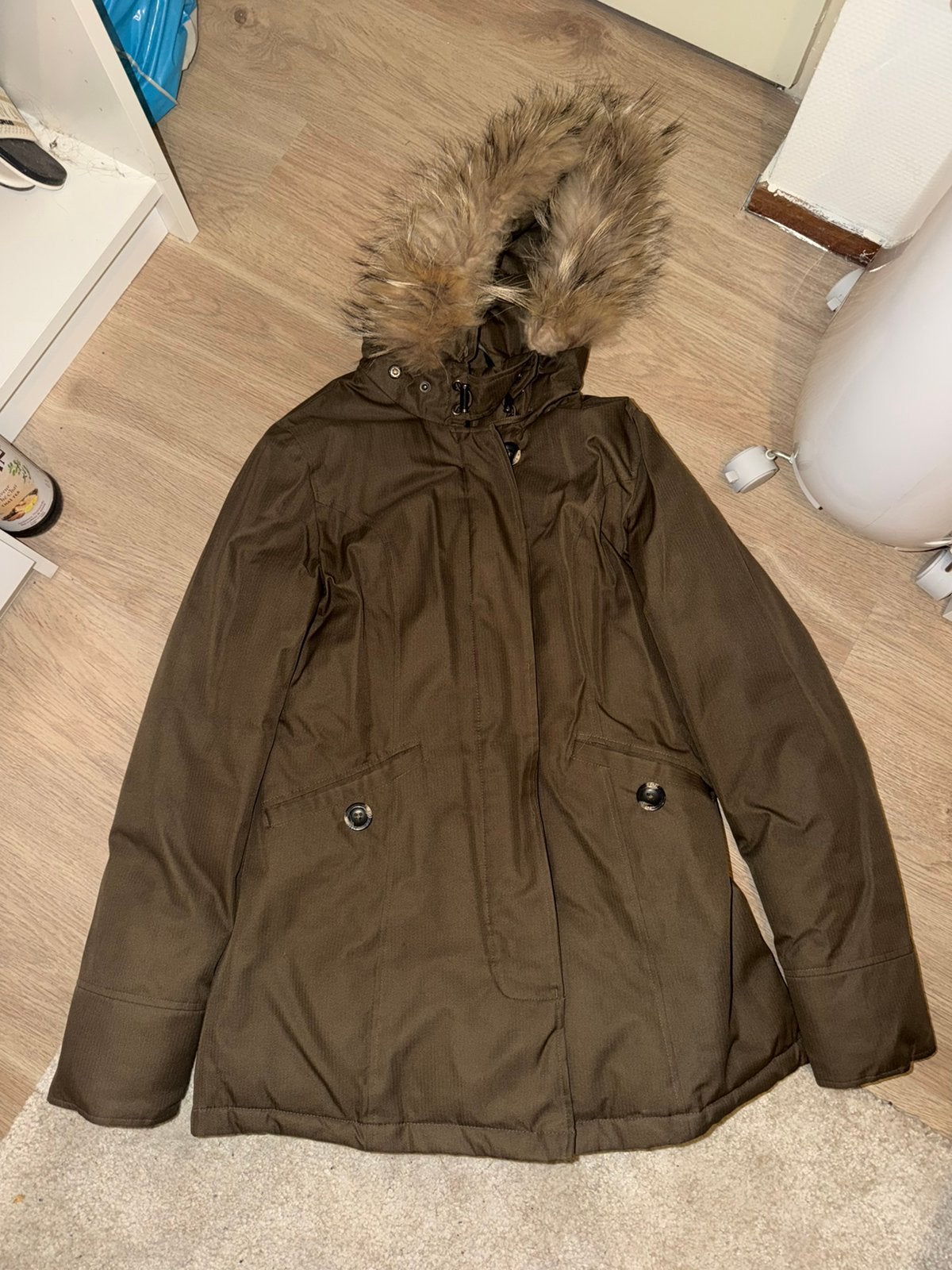 AirForce winterjas, Ophalen, Gedragen, Maat 36 (S), Groen