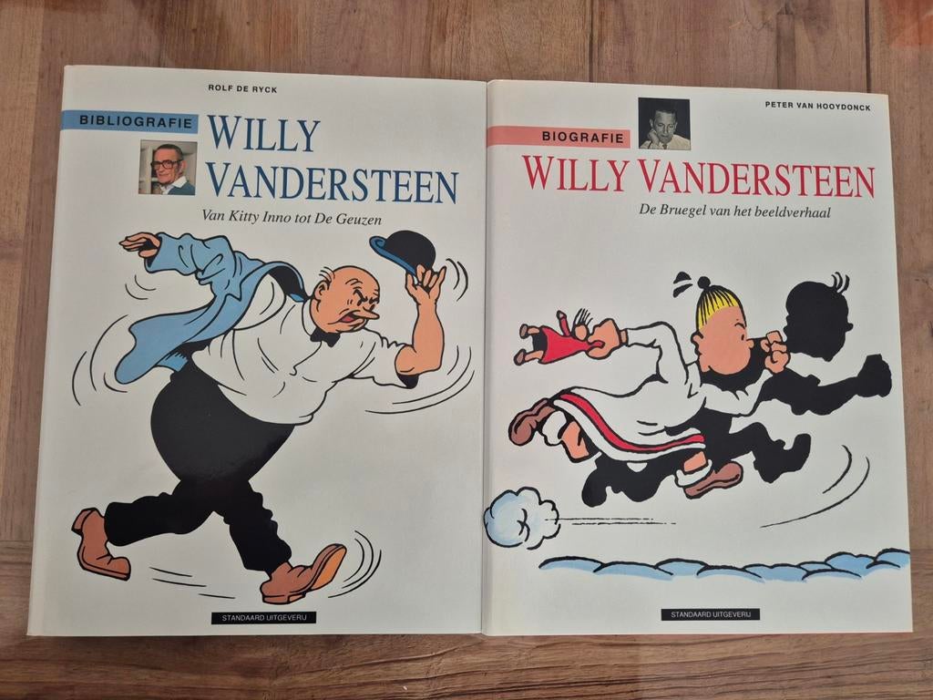 Willy Vandersteen: Bibliografie & Biografie, Ophalen of Verzenden, Gelezen, Peter van Hooydonck, Rolf De Ryck, Overige
