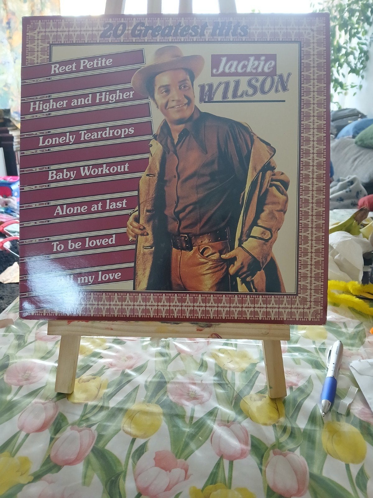 Jackie Wilson - 20 Greatest Hits LP (Pop/Soul), LP, Gebruikt, Pop, Ophalen of Verzenden
