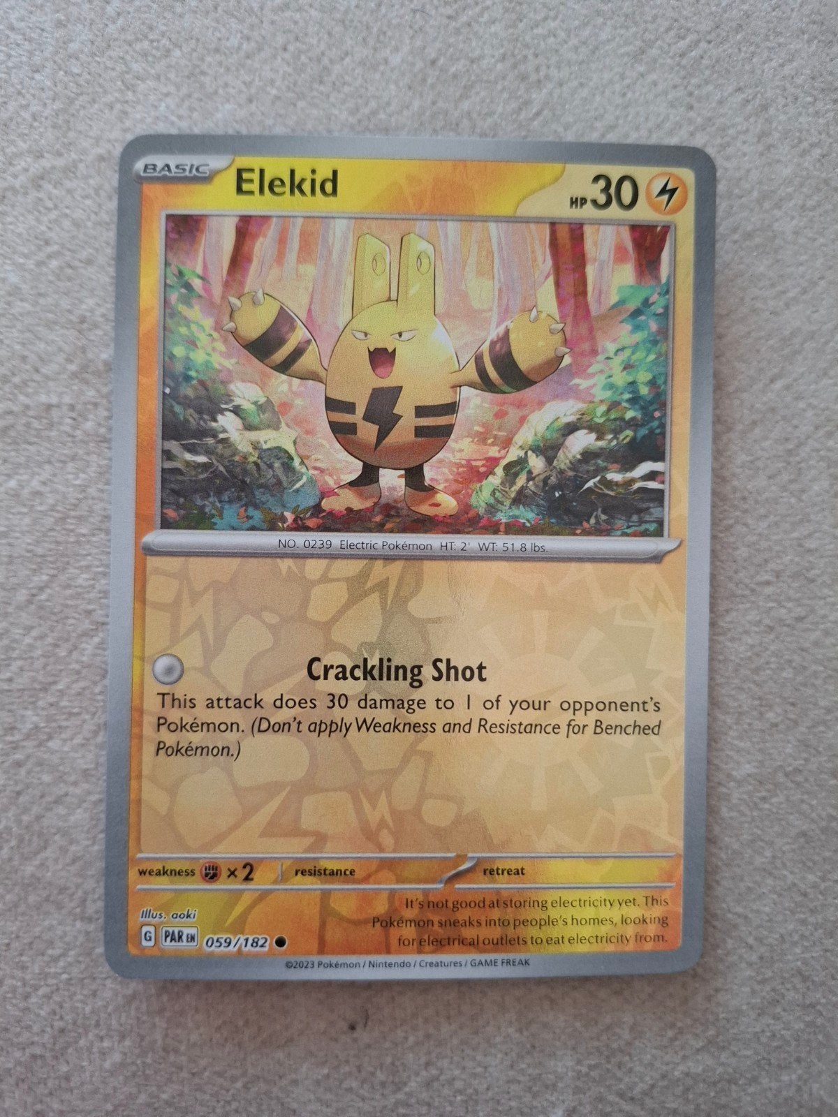 Elekid 059/182 | Paradox Rift, Ophalen of Verzenden, Nieuw