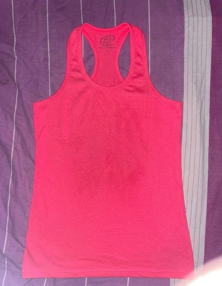 Neon Roze Sporttop Maat S, Kleding | Dames, Ophalen of Verzenden, Zo goed als nieuw, Roze, Maat 36 (S)