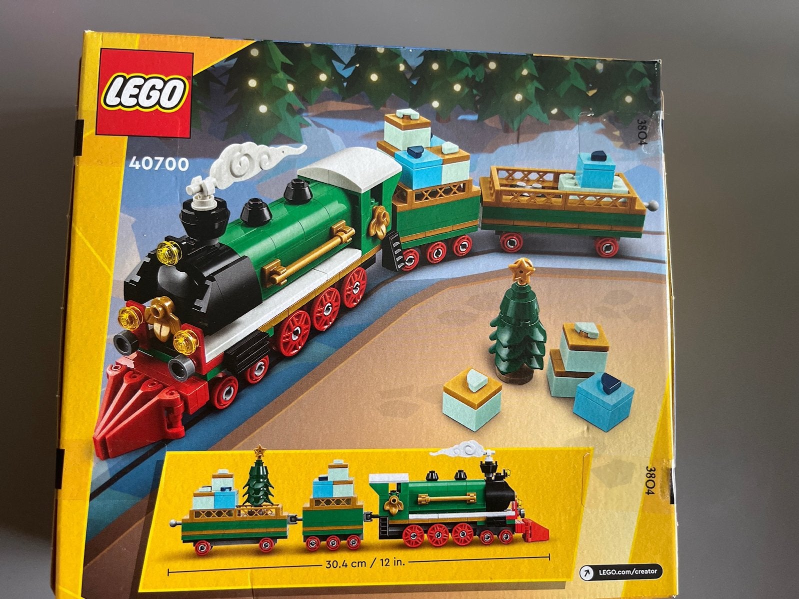 LEGO Creator Kersttrein 40700 - Nieuw en Ongeopend, Lego, Nieuw, Ophalen of Verzenden, Ongeopend/sealed
