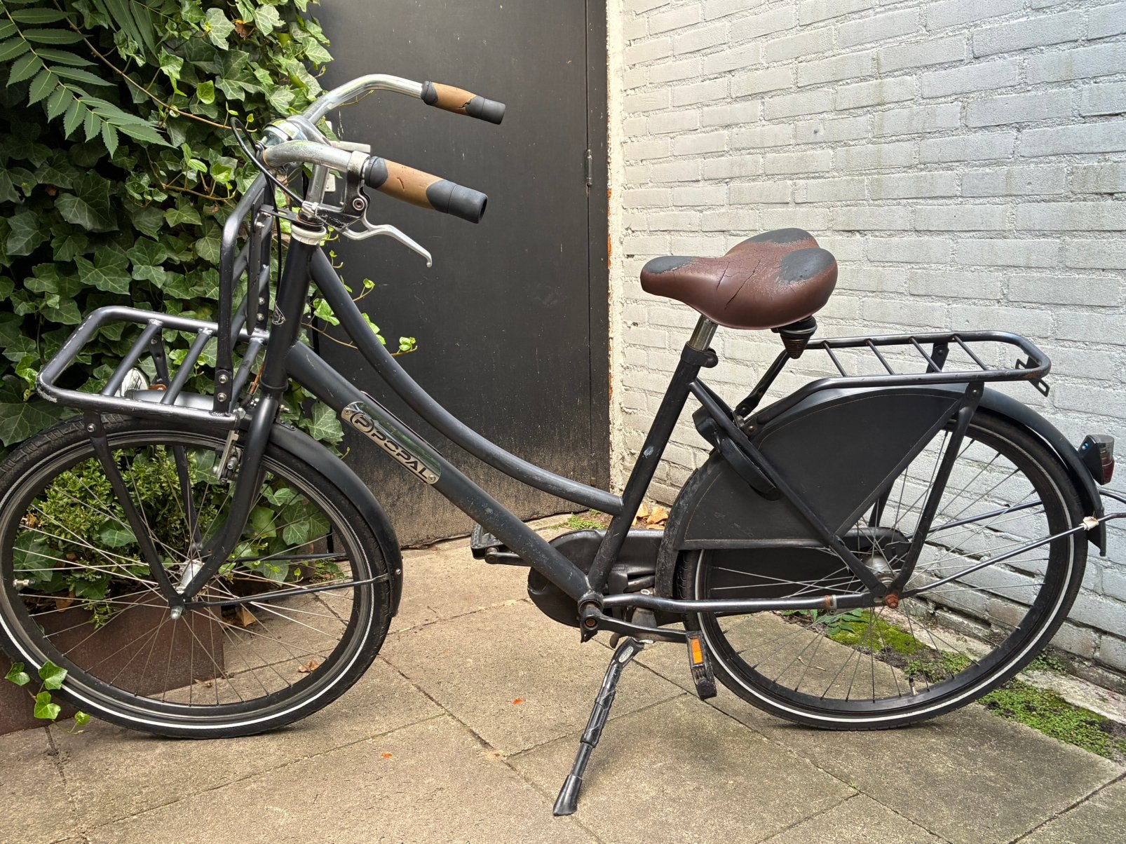 Fiets, 26 inch, defect zadel, Ophalen, Terugtraprem, Gebruikt, 47 tot 50 cm