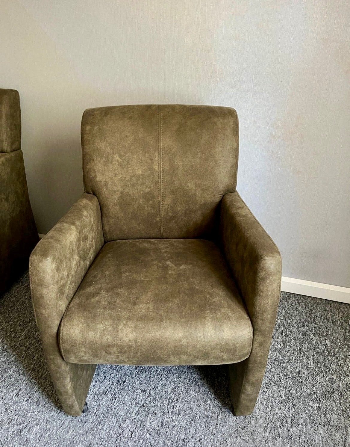 2 Goossens eetkamerstoelen, Huis en Inrichting, Stoelen, Ophalen, Overige materialen, Gebruikt, Twee