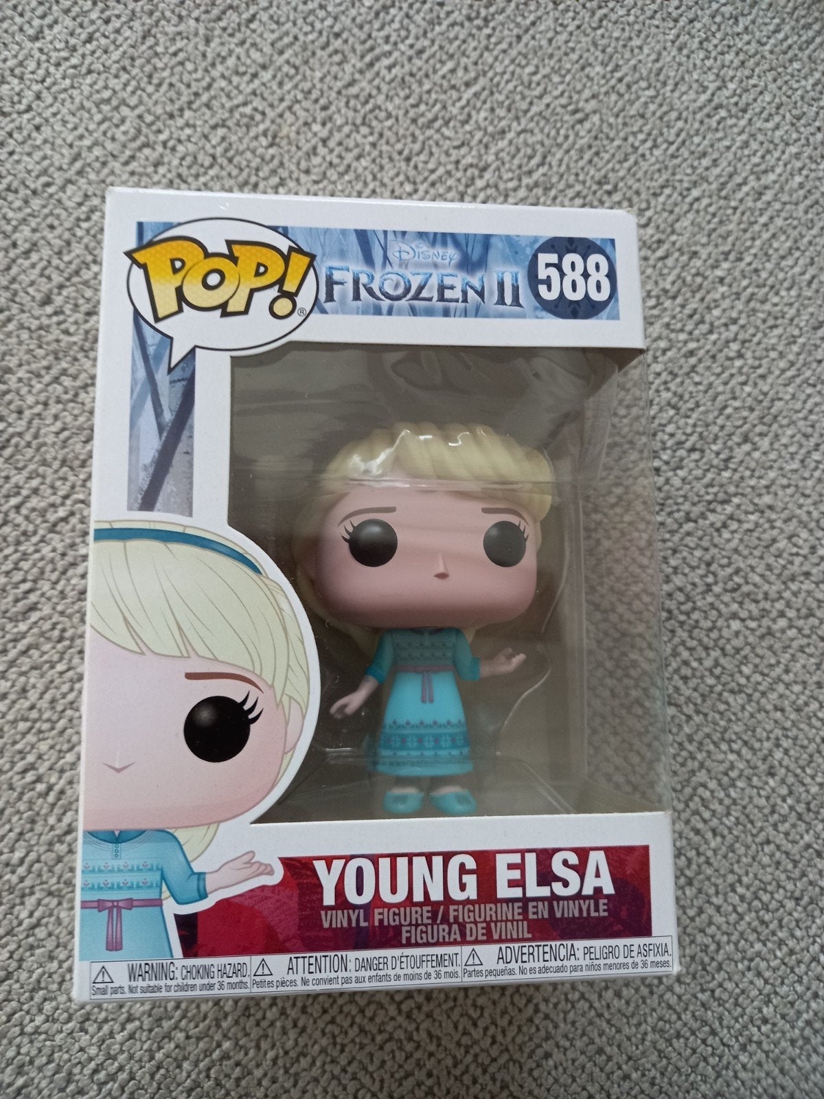 Funko young Elsa, Ophalen of Verzenden, Zo goed als nieuw