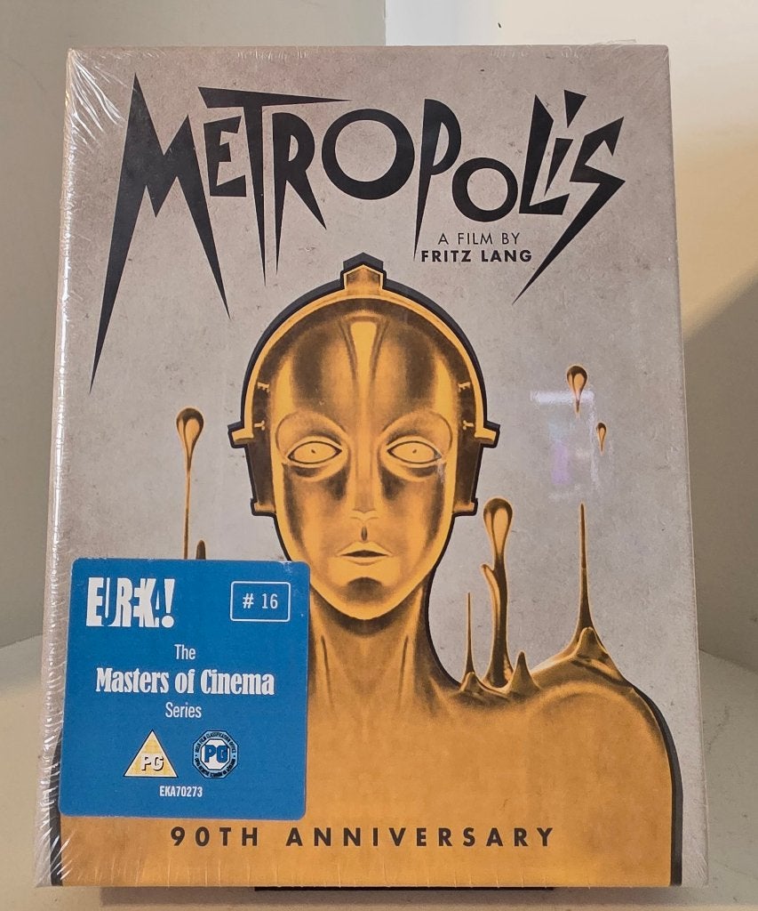 METROPOLIS - Eureka MoC LtD Slipbox - Blu-ray OOP, Cd's en Dvd's, Blu-ray, Verzenden, Film, Science Fiction en Fantasy, Inclusief boekje
