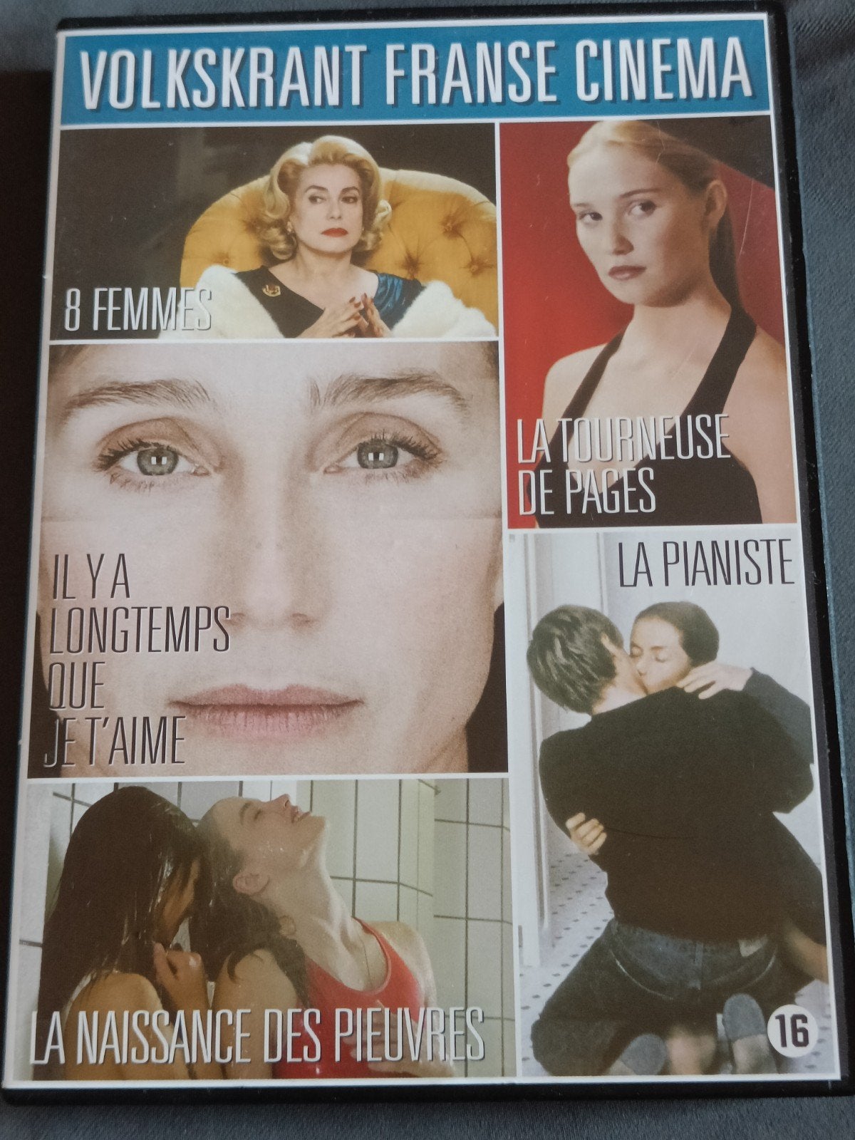 Volkskrant Franse Cinema DVD Box - 5 Films, Gebruikt, Vanaf 16 jaar, Nederlands, Ophalen of Verzenden
