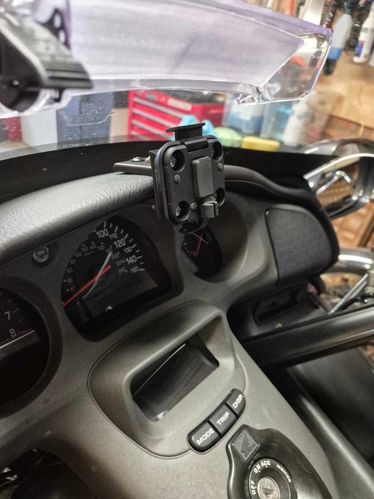 Gps houder goldwing gl1800, Motoren, Ophalen of Verzenden