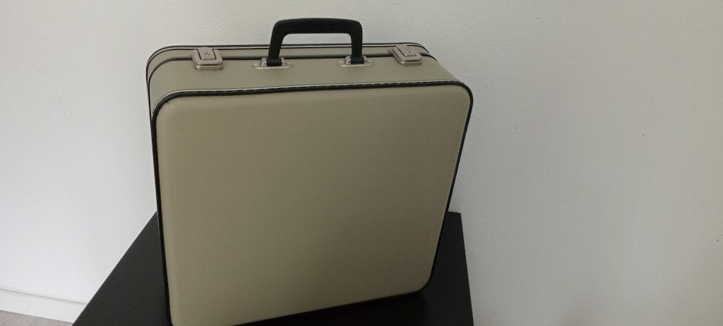 Vintage retro koffer uit de jaren 60/70., Ophalen of Verzenden, Huis en Inrichting