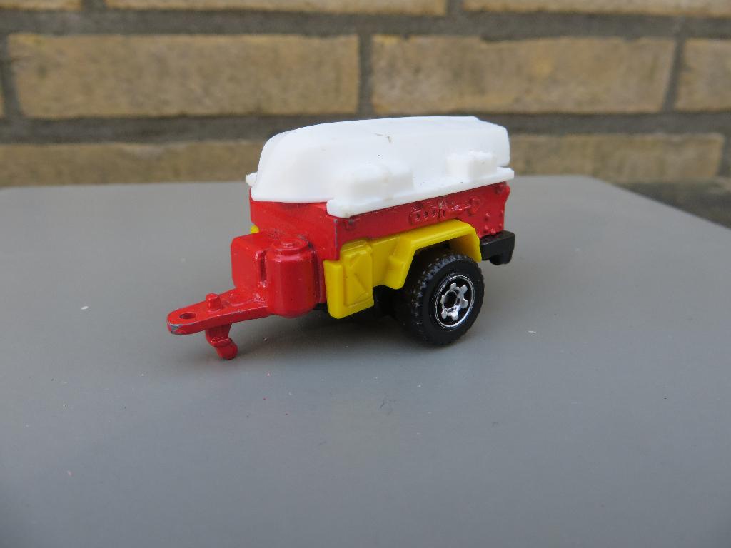 Matchbox Trailer Trawler Red Valley Ranger Patrol, Ophalen of Verzenden, Zo goed als nieuw, Auto