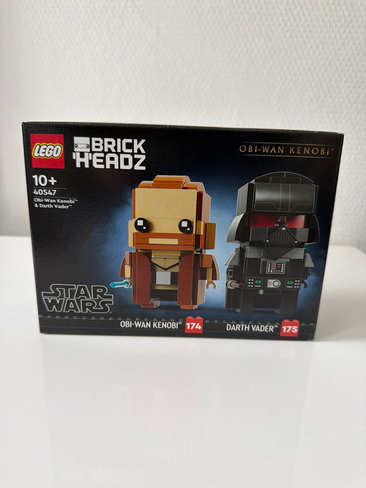 LEGO BrickHeadz 40547 Obi-Wan Kenobi & Darth Vader, Ophalen, Nieuw, Overige merken