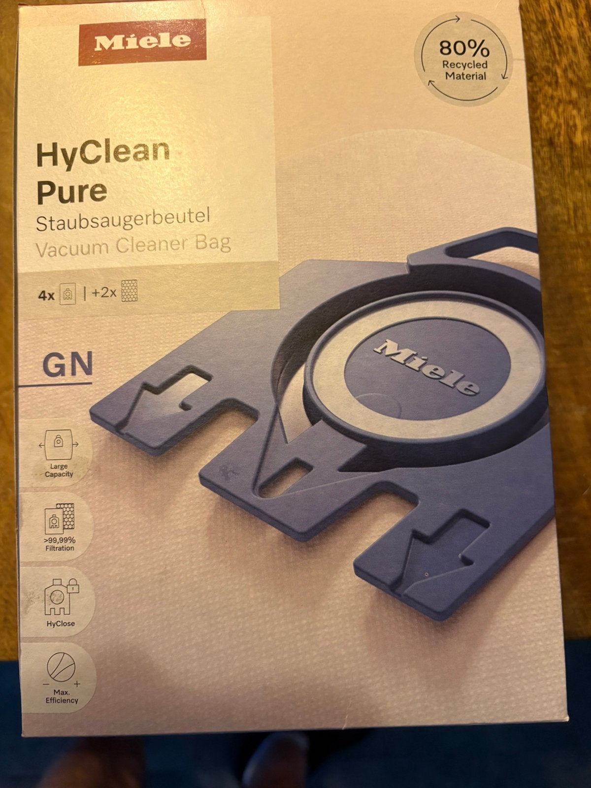 Miele GN Hyclean Pure Stofzuigerzakken Originele, Nieuw, Ophalen of Verzenden, Miele, Info@miele.nl